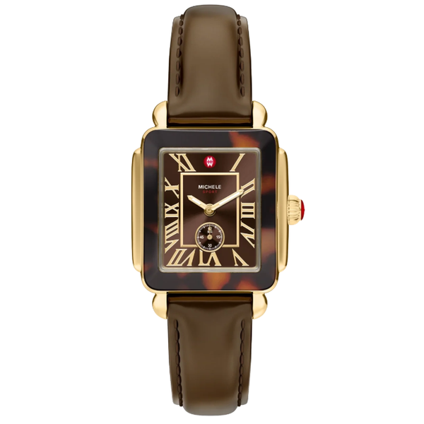 Michele Watch Deco Sport Mid Tort Watch SVS Fine Jewelry Oceanside, NY