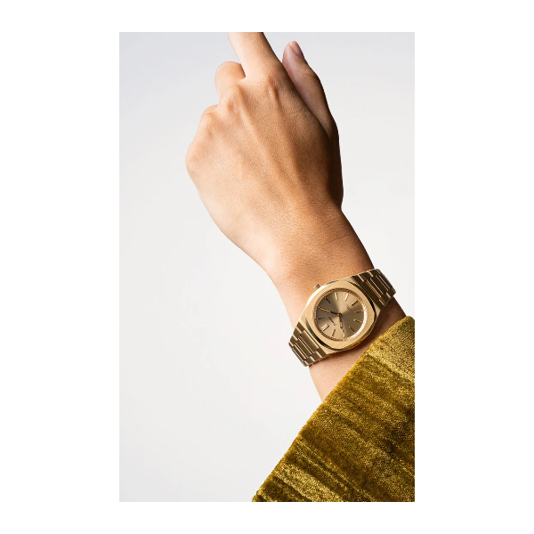 D1 Milano Ultra Thin Women's Gold Mellow Watch Image 2 SVS Fine Jewelry Oceanside, NY