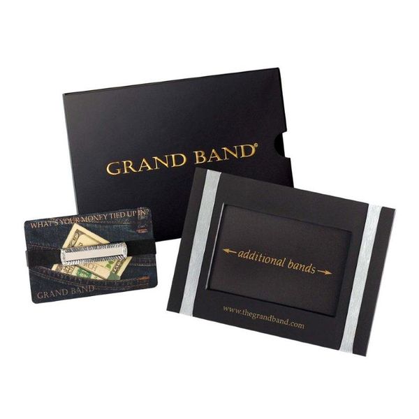 Aluminum Black Large Money Band Image 2 SVS Fine Jewelry Oceanside, NY