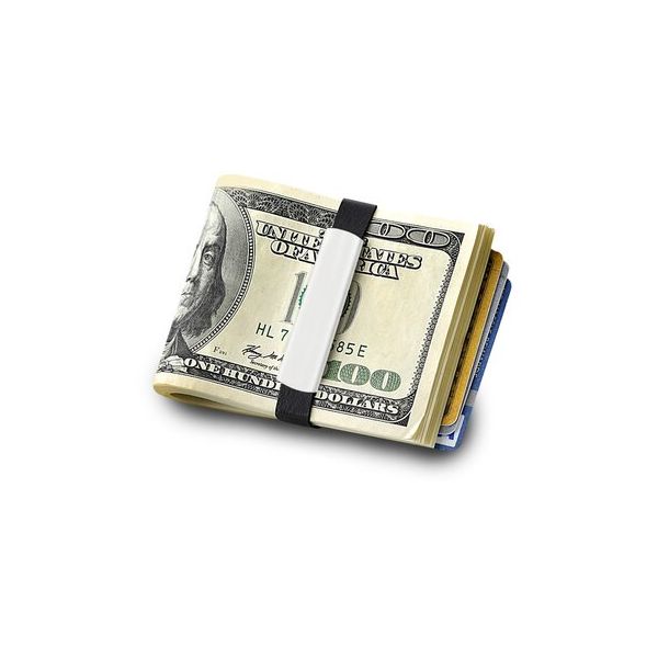 Aluminum Silver Medium Money Band SVS Fine Jewelry Oceanside, NY
