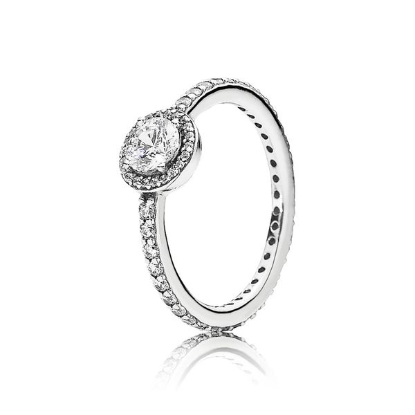 Pandora Timeless Collection Sterling Silver Halo Ring SVS Fine Jewelry Oceanside, NY