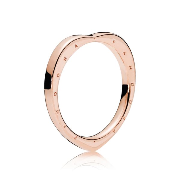 Pandora People Collection Rose Gold Plated Silver Ring SVS Fine Jewelry Oceanside, NY