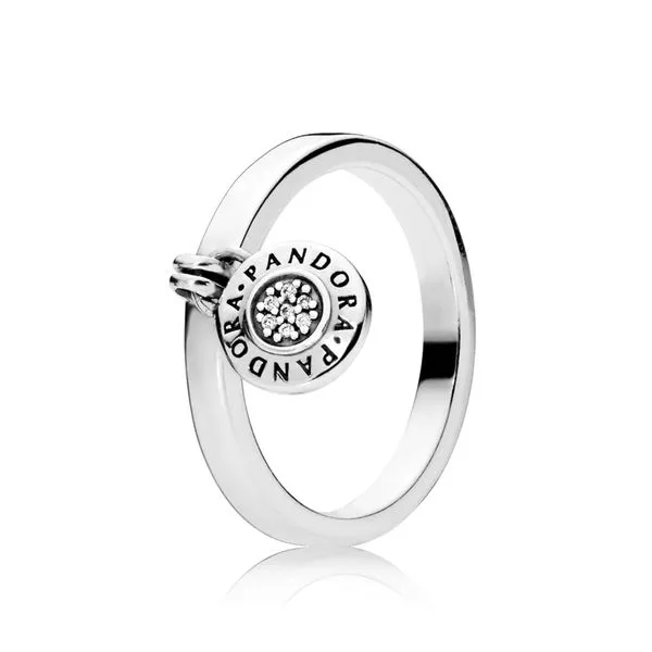 Pandora Signature Collection Sterling Silver Padlock Ring SVS Fine Jewelry Oceanside, NY