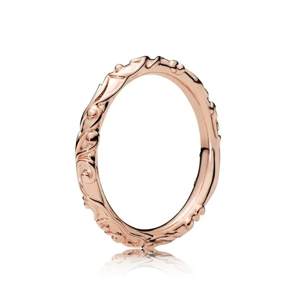 Pandora Passions Collection Rose Gold Plated Silver Ring SVS Fine Jewelry Oceanside, NY