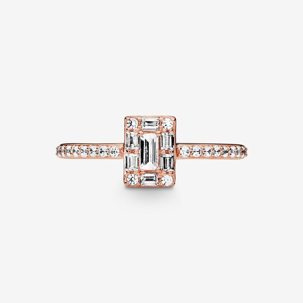 Pandora Timeless Collection Rose Gold Plated Silver Ring Image 2 SVS Fine Jewelry Oceanside, NY