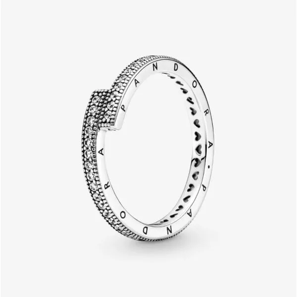 Pandora Signature Collection Sterling Silver Sparkling Ring SVS Fine Jewelry Oceanside, NY
