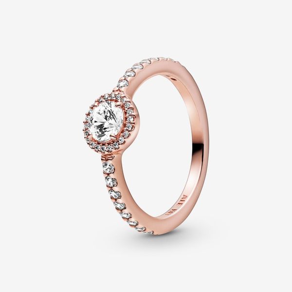 Pandora Timeless Collection Rose Gold Plated Silver Ring SVS Fine Jewelry Oceanside, NY