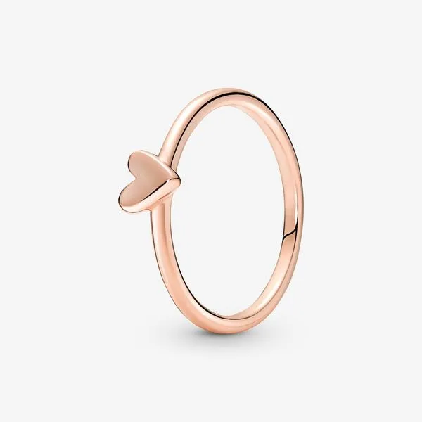Pandora Moments Collection Rose Gold Plated Silver Ring SVS Fine Jewelry Oceanside, NY