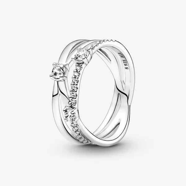 Pandora Timeless Collection Sterling Silver Ring SVS Fine Jewelry Oceanside, NY