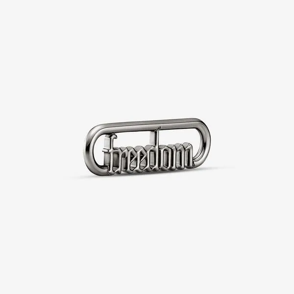 Pandora Me Collection Ruthenium Plated Silver Word Link SVS Fine Jewelry Oceanside, NY