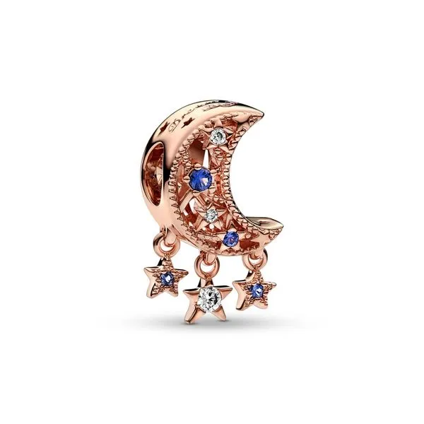 Pandora Moments Collection Gold Plated Silver Charm SVS Fine Jewelry Oceanside, NY