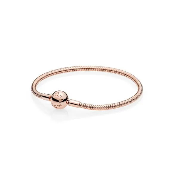 Pandora Icons Collection Rose Gold Plated Silver Bracelet SVS Fine Jewelry Oceanside, NY