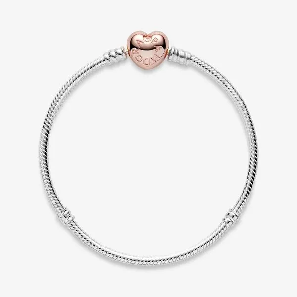 Pandora Icons Collection Rose Gold Plated Silver Bracelet SVS Fine Jewelry Oceanside, NY