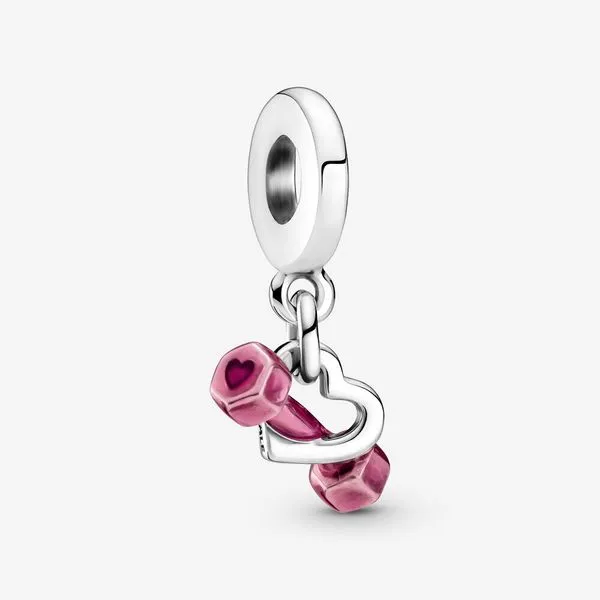 Pandora Moments Collection Sterling Silver Dumbbell Charm SVS Fine Jewelry Oceanside, NY