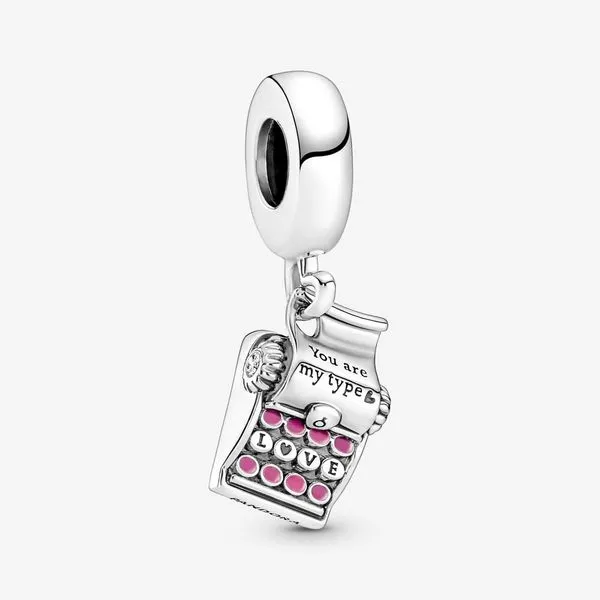 Pandora Moments Collection Sterling Silver Typewriter Charm SVS Fine Jewelry Oceanside, NY
