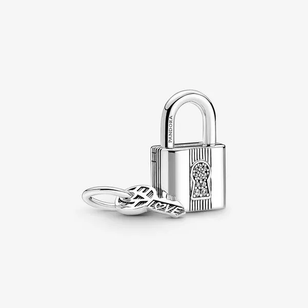 Pandora Moments Collection Sterling Silver Padlock Charm SVS Fine Jewelry Oceanside, NY