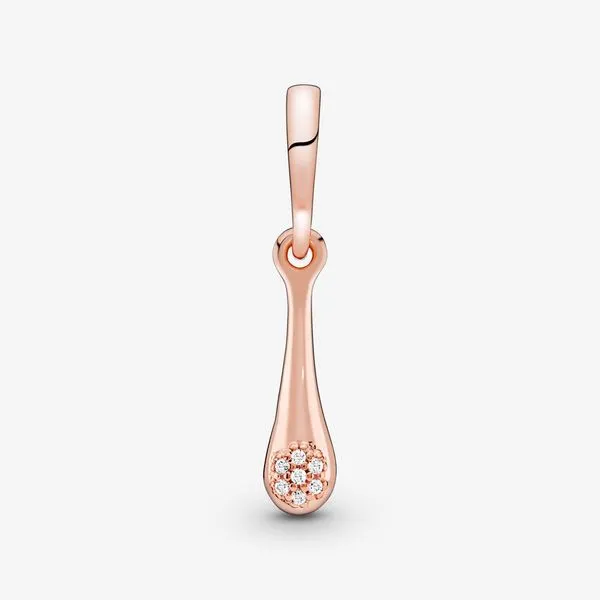Pandora Signature Collection Gold Plated Silver Pendant Image 2 SVS Fine Jewelry Oceanside, NY