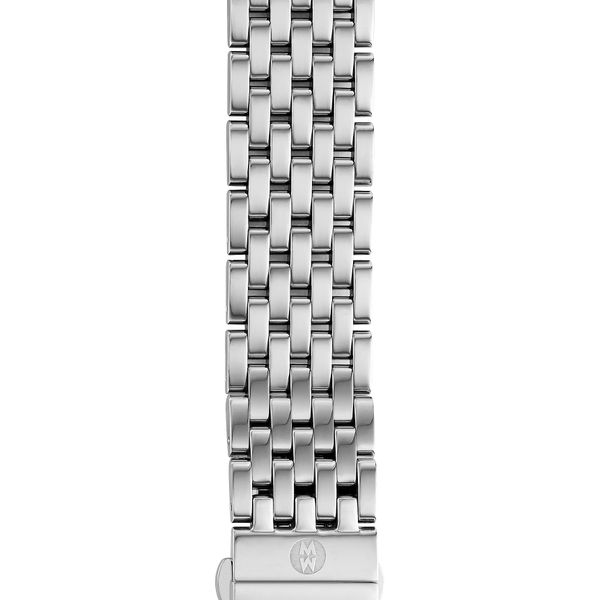 Michele Watch 18 mm Deco 7-Link Stainless Steel Bracelet SVS Fine Jewelry Oceanside, NY