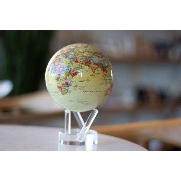 MOVA Yellow Political Map World 6