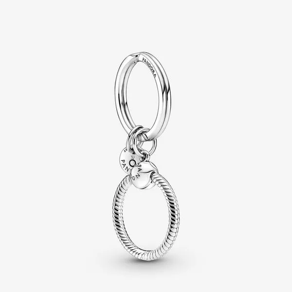 Pandora Moments Collection Sterling Silver Charm Key Ring SVS Fine Jewelry Oceanside, NY