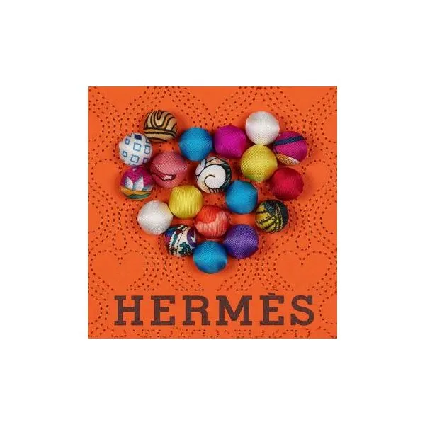 Stephen Wilson Studio Petite Hermes Pom-Pom Heart, 5