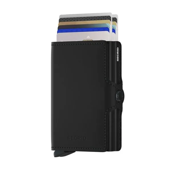 Secrid Twinwallet Matte Black Wallet Image 3 SVS Fine Jewelry Oceanside, NY