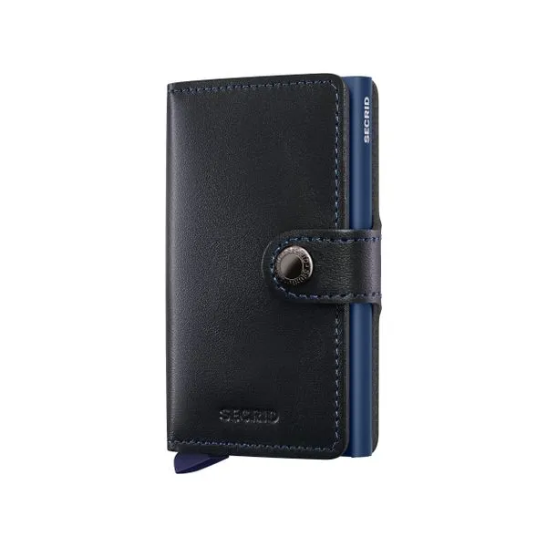 Secrid Miniwallet Original Black-Navy Wallet SVS Fine Jewelry Oceanside, NY