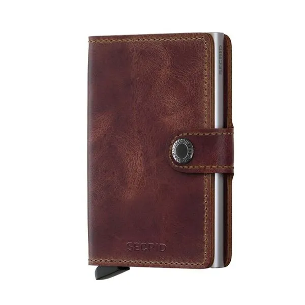 Secrid Miniwallet Vintage Brown Wallet SVS Fine Jewelry Oceanside, NY