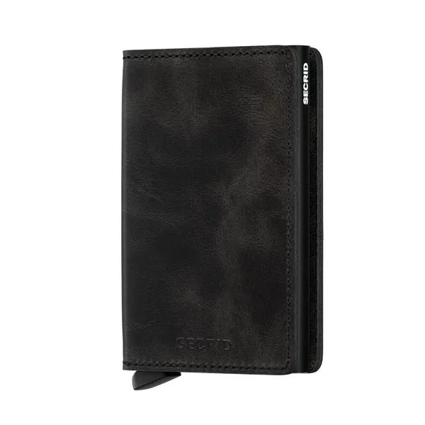 Secrid Slimwallet Vintage Black Wallet SVS Fine Jewelry Oceanside, NY