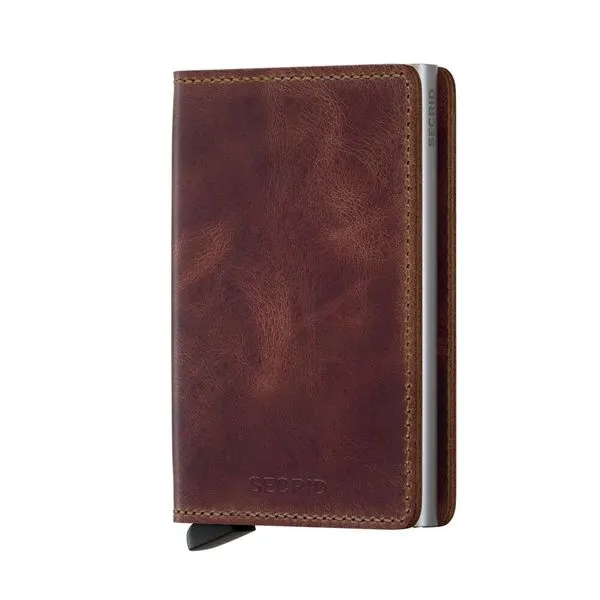 Secrid Slimwallet Vintage Brown Wallet SVS Fine Jewelry Oceanside, NY