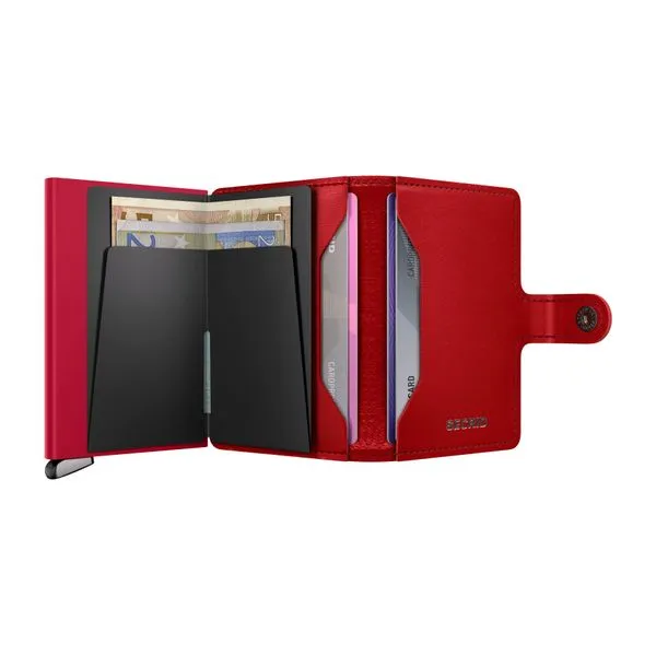 Secrid Premium Miniwallet Emboss Red + Wallet Image 3 SVS Fine Jewelry Oceanside, NY
