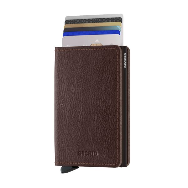 Secrid Slimwallet Espresso-Brown Wallet Image 3 SVS Fine Jewelry Oceanside, NY