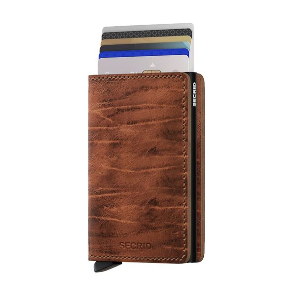 Secrid Slimwallet Dutch Martin Whiskey Wallet Image 3 SVS Fine Jewelry Oceanside, NY