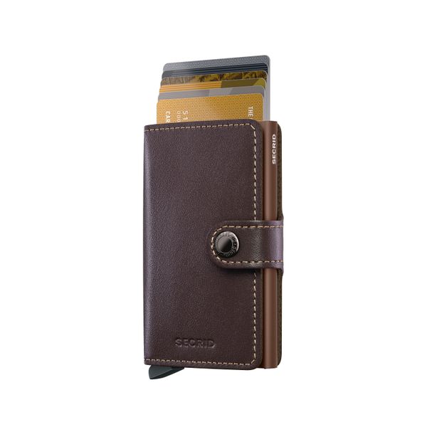 Secrid Miniwallet Original Chocolate Wallet Image 3 SVS Fine Jewelry Oceanside, NY