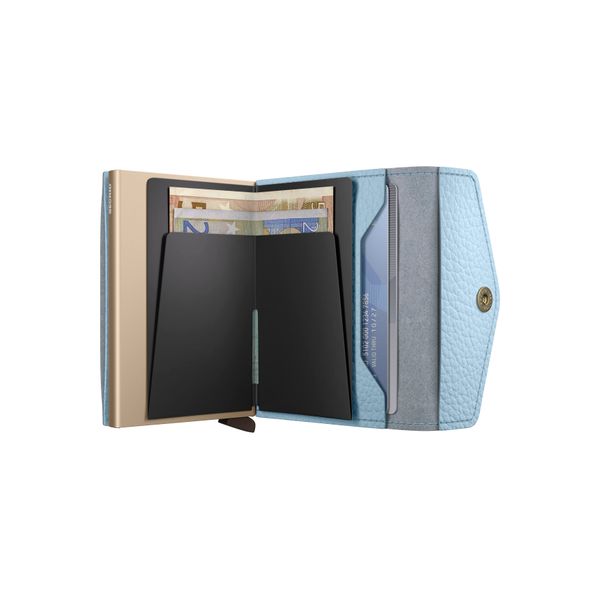 Secrid Envelope Pebble Ice Blue Wallet Image 3 SVS Fine Jewelry Oceanside, NY