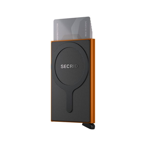 Secrid Cardprotector For Magsafe Orange Wallet Image 3 SVS Fine Jewelry Oceanside, NY