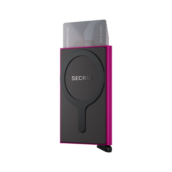Secrid Cardprotector For Magsafe Fuchsia Wallet Image 3 SVS Fine Jewelry Oceanside, NY