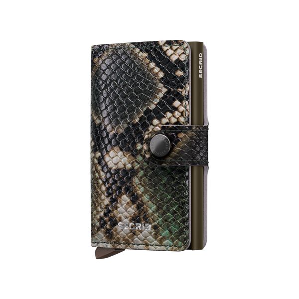 Secrid Miniwallet Serpent Green Wallet SVS Fine Jewelry Oceanside, NY