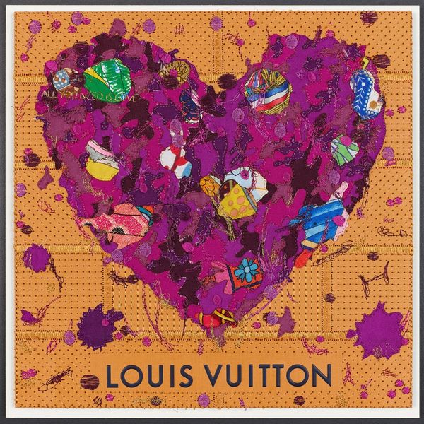 Stephen Wilson Studio Custom Grafitti Heart 12