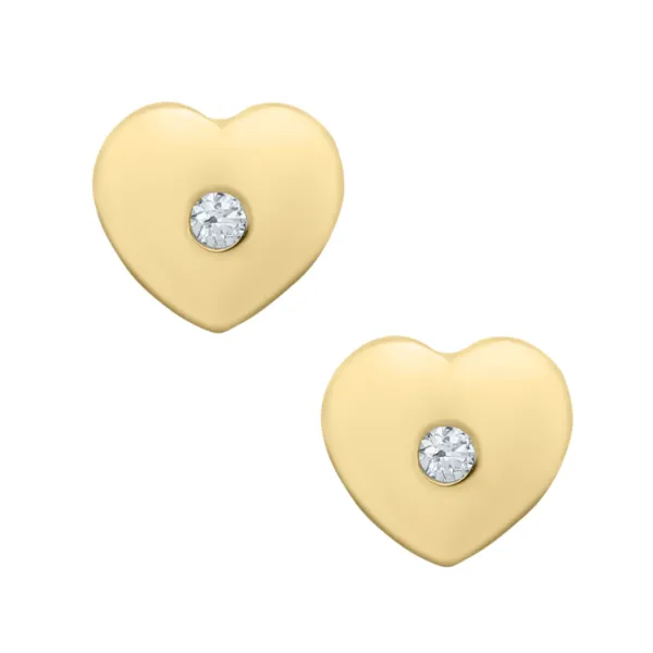 Children Gold Earrings Swede's Jewelers East Windsor, CT