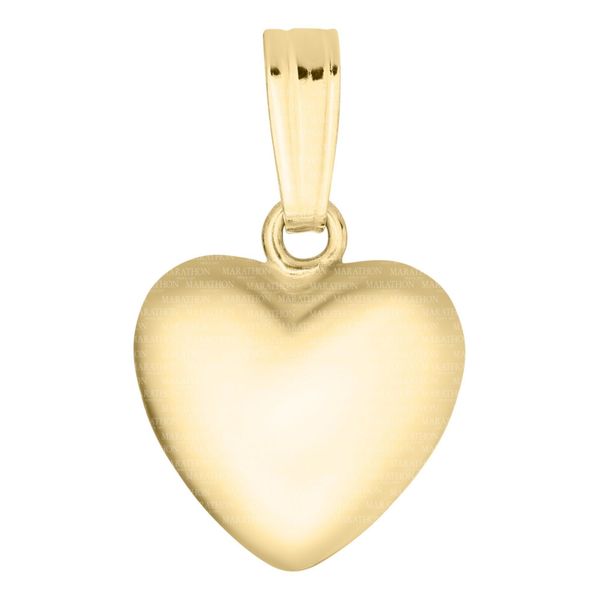 Kiddie Kraft 14K Yellow Gold Heart Pendant On A 13