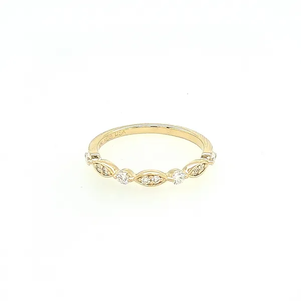 14Kt Yellow Gold Diamond Stackable Ring Swede's Jewelers East Windsor, CT