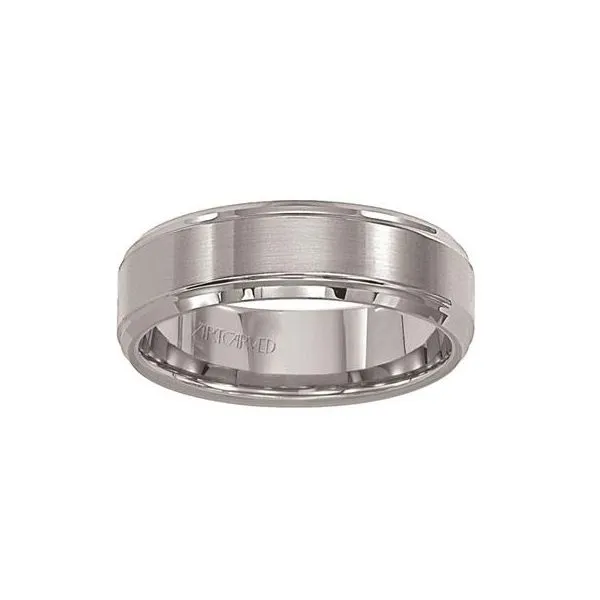 Tungsten Carbide Brushed Finish Wedding Band Swede's Jewelers East Windsor, CT