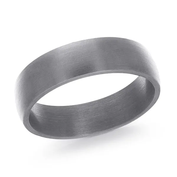 Men's Tantalum 6mm Band Satin Finish Swede's Jewelers East Windsor, CT