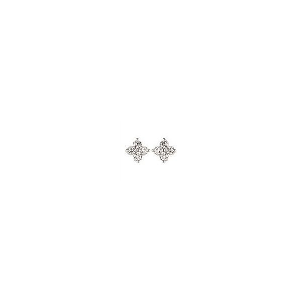 14Kt White Gold Lab Grown Diamond 1.02CTW G/SI1 Stud Earrings Swede's Jewelers East Windsor, CT