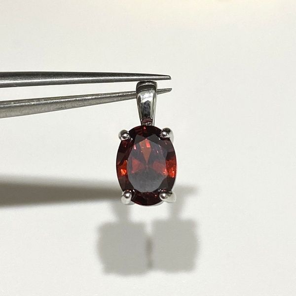 Garnet Pendant Swede's Jewelers East Windsor, CT