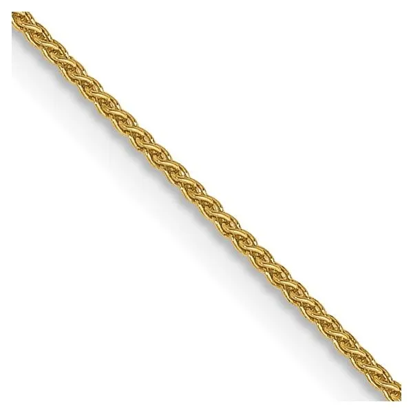 14K .85mm Spiga Chain 16