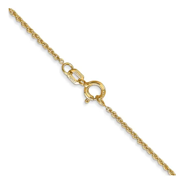 14Kt Yellow Gold Baby Rope Chain 16