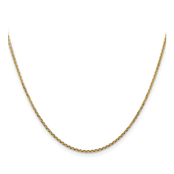 14Kt 1.45mm Diamond-cut Cable Chain Swede's Jewelers East Windsor, CT