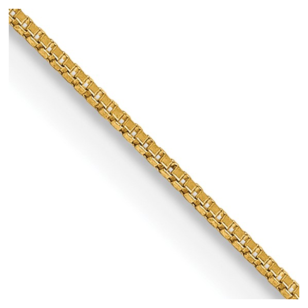 14Kt Yellow Gold .50mm Box Chain 16